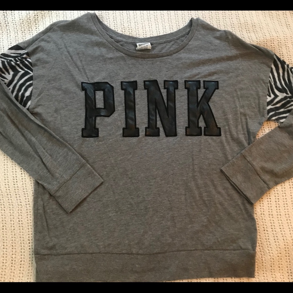 PINK LONG SLEEVE TOP MEDIUM EXCELLENT CONDITION